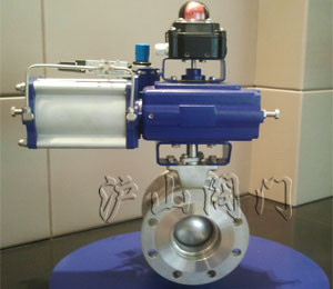 ZSS/HR氣動O型切斷球閥(固定球)